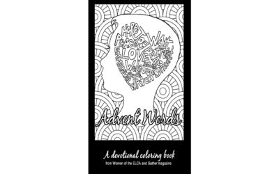Gather’s “Advent words” coloring book devotional – $7
