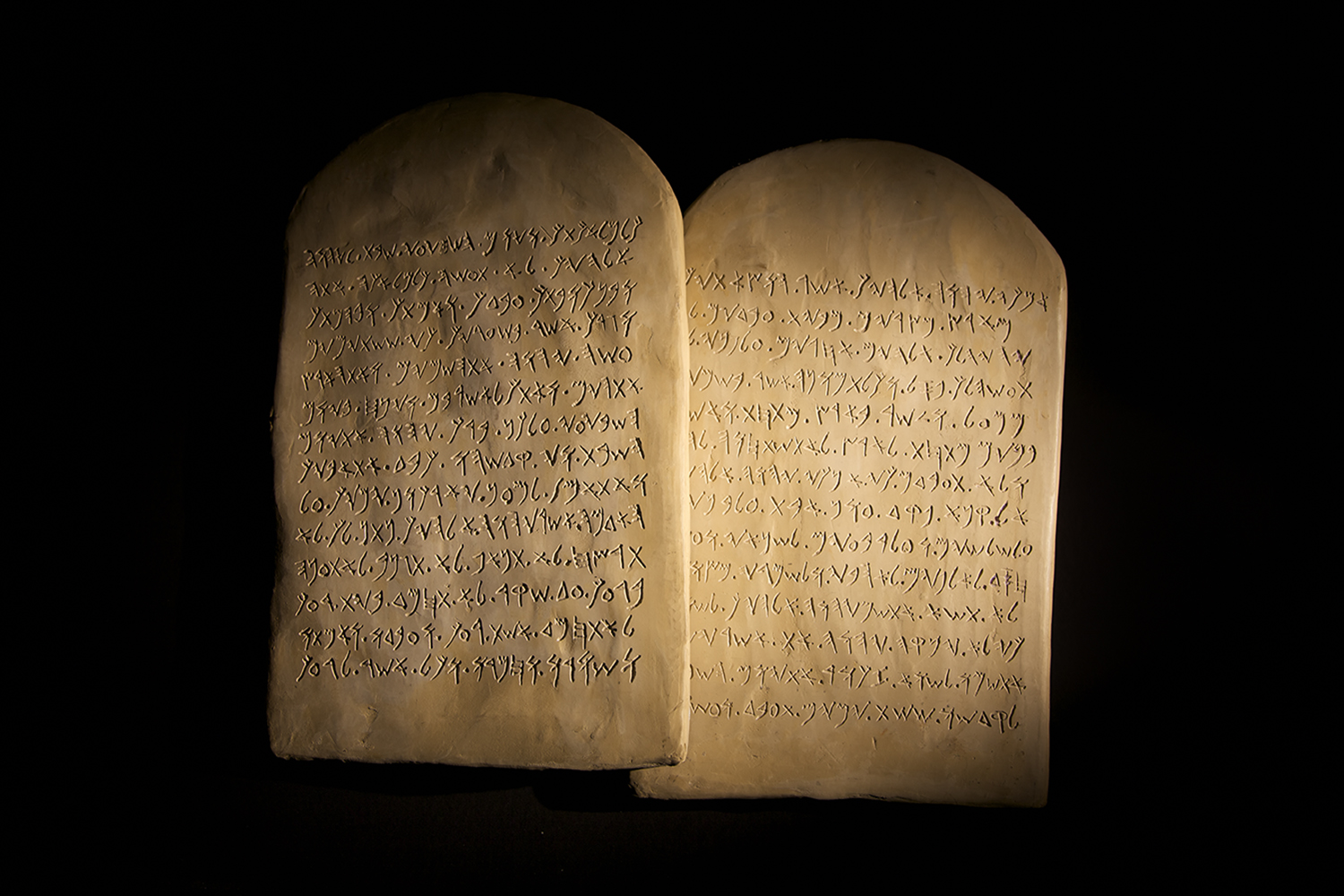 10 Commandments Stone Tablets
