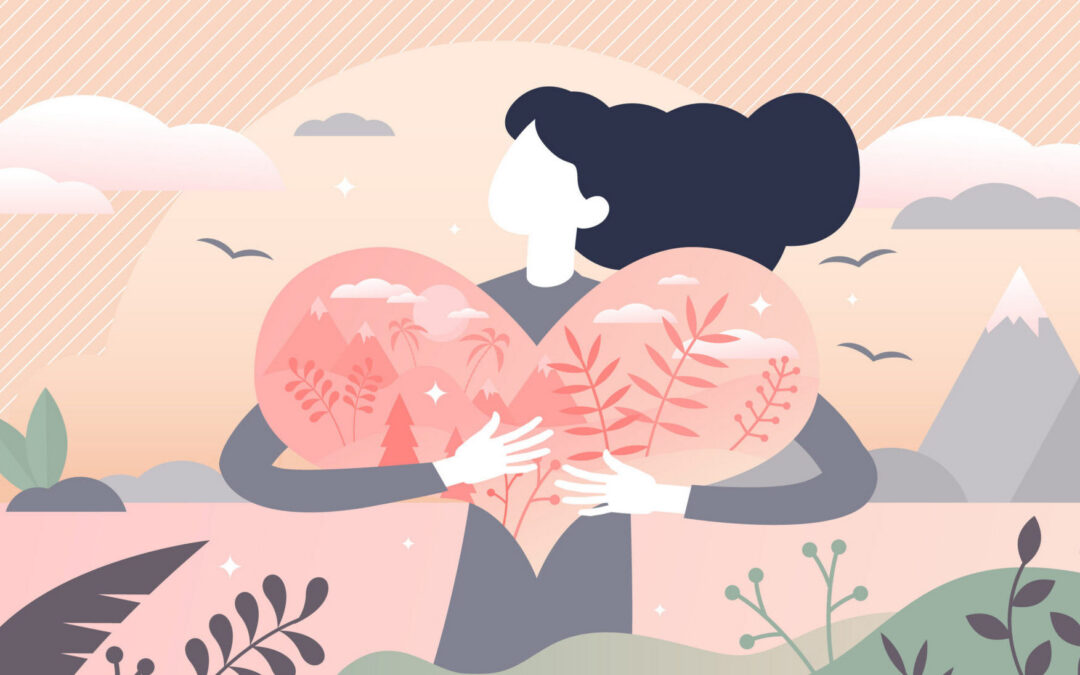 Nature lover vector illustration. Environment passion tiny persons concept.