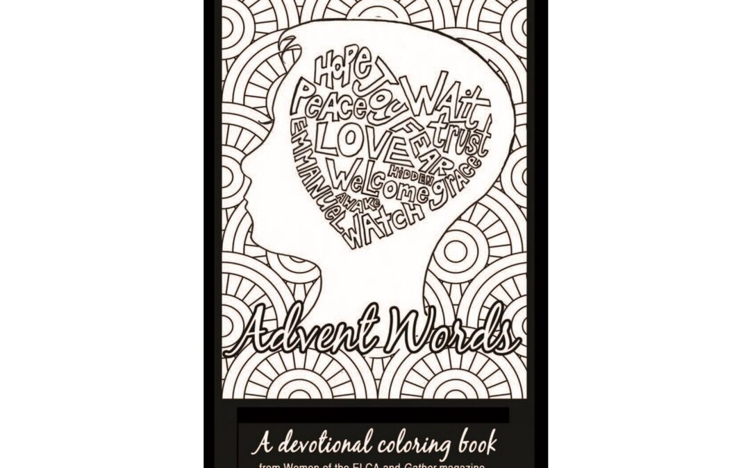 Gather’s “Advent words” coloring book devotional available